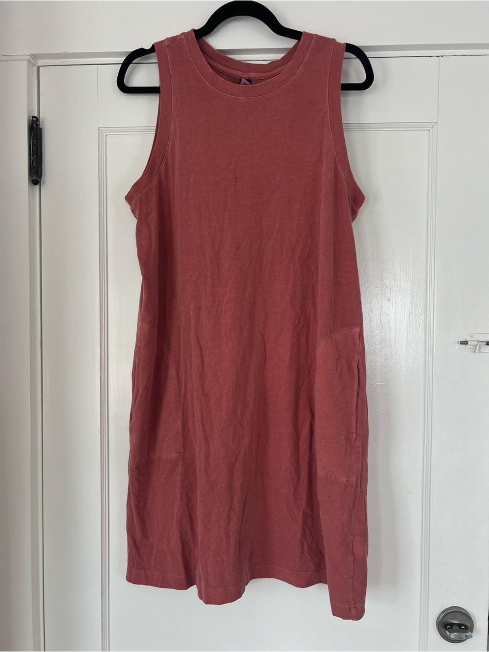 Old Navy Sleeveless Mauve-Pink Casual Mini Dress